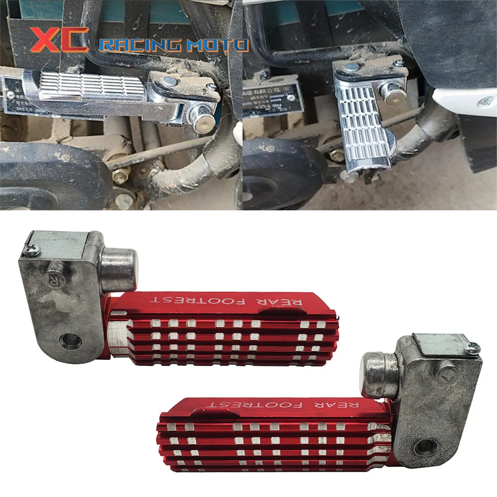 

Electric Scooter Motorcycle Tricycle Alloy Foot Rest Scooter Motorbike Fold Pedal For Citycoco Harley Electric Scooter Universal