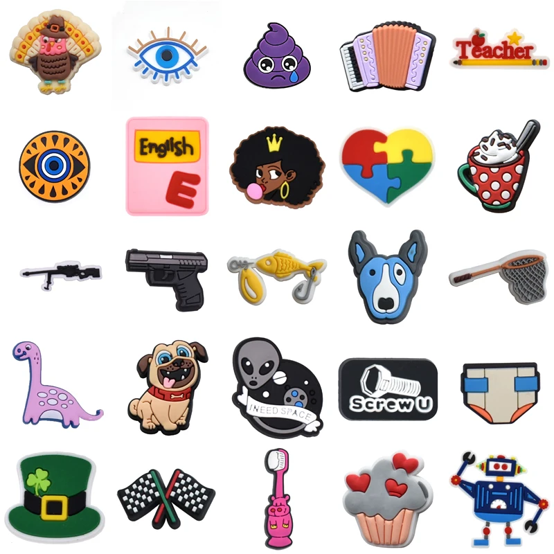 

Women Charm Set Jeans Packs Men Girl Shoes Accessories Para Pins Boy Kids Shoe Charms Gifts Wholesale Bulk Decorations for Crocs