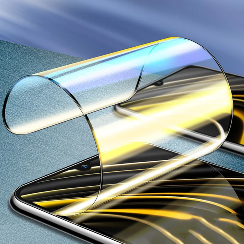 

Мягкая прозрачная матовая керамическая пленка для Xiaomi Mi Pocophone F2 Pro Poco F3 F4 GT Poco F3Gt, защита экрана без отпечатков пальцев, не стекло