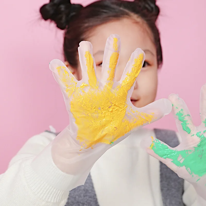 

2023 Disposable Food Plastic Gloves Kitchen Accessories Restaurant BBQ Eco-friendly Fruit Vegetable Gloves Dinning Beauty