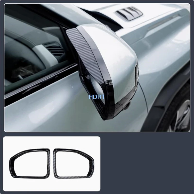 Для BYD Equation Leopard 3/Titanium 3/Super 3 2025 + Стайлинг автомобиля, боковое зеркало заднего вида, защита от дождя, рамка, крышка зеркала заднего вида