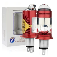 mini projector lens bulb canbus h4 led headlights 35wbulb plugplay bi led lens headlight for carmotorcycle turbo auto lamps