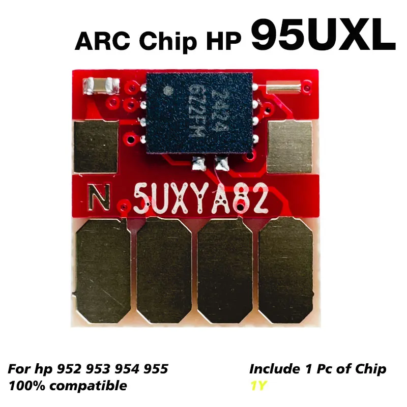 ALIZEO 95U ARC чип сменный СНПЧ для HP 952 953 954 955XL, совместимый картридж OfficeJet Pro 7740 8710 8715 8720 8210 принтер (art.: 3920cce3e893e) - 3920cce3e893e