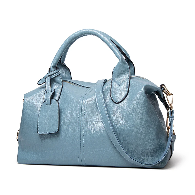 Сумка-тоут женская из экокожи Роскошный дизайнерский саквояж на плечо модный