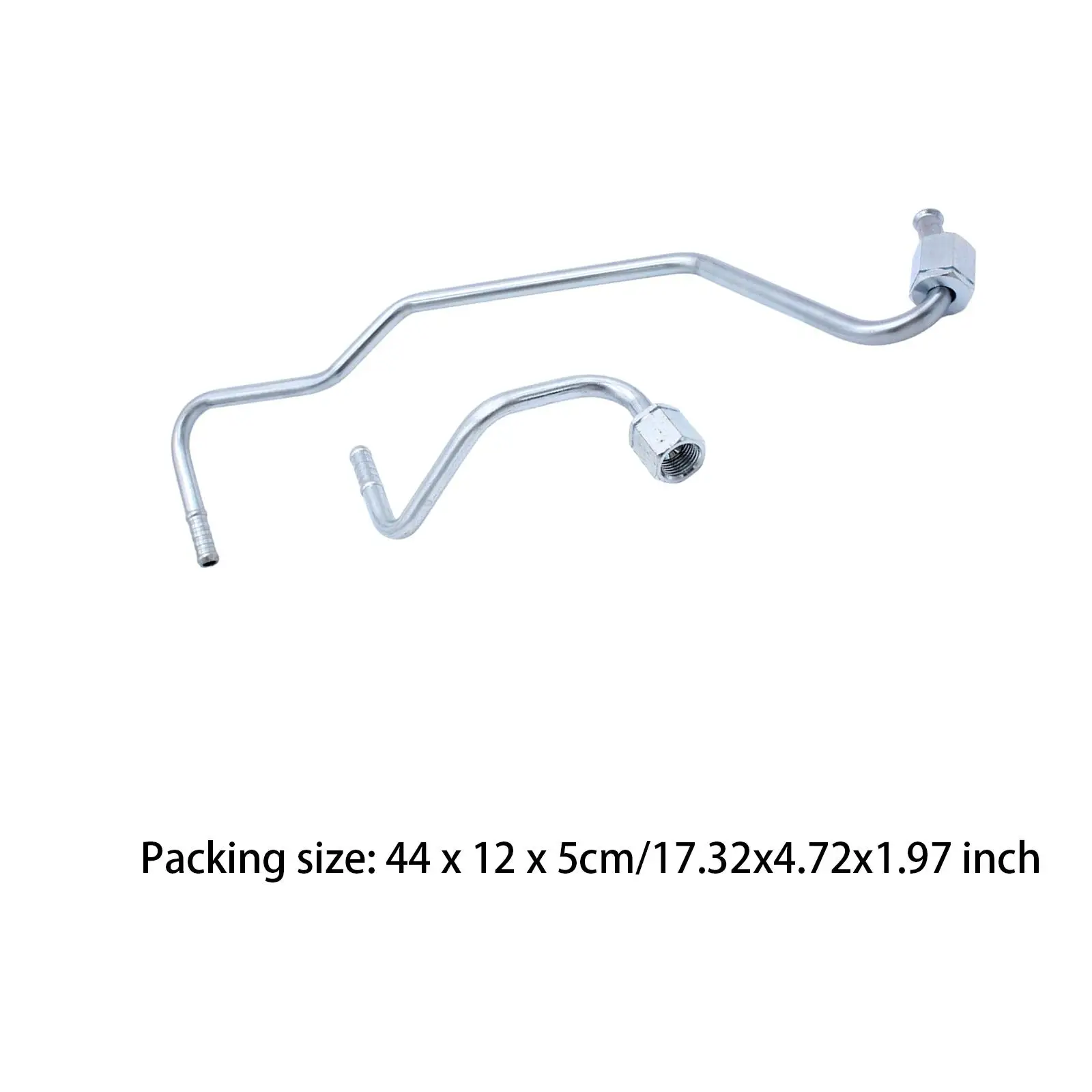 2 Pieces Transmission Cooler Lines on Radiator for Grand Cherokee 4.0L