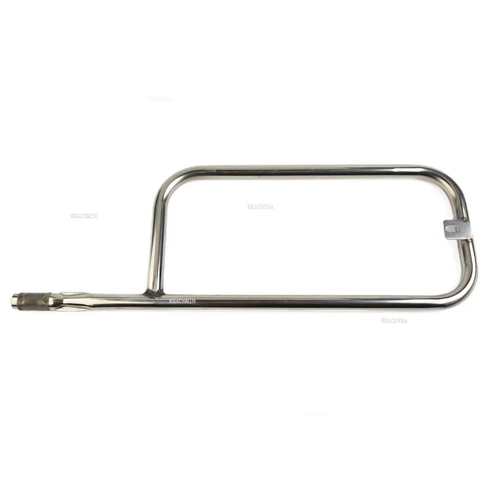 

Grill Replacement Burner 52*19cm 60041/69956/41862 Burner Access For Weber Q200/Q220/Q2000/Q2200 Silver Stainless Steel Yard