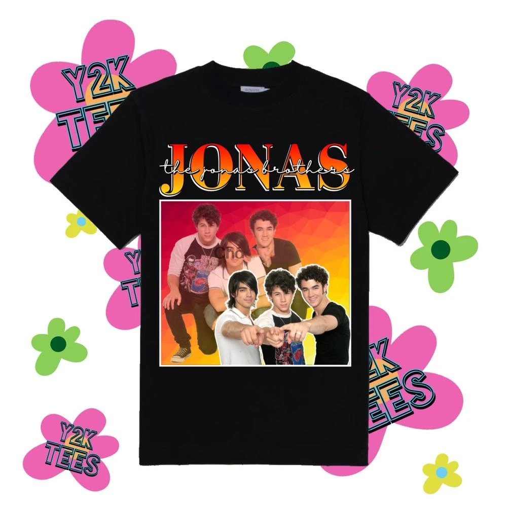 

Графическая футболка Jonas Brothers 90S