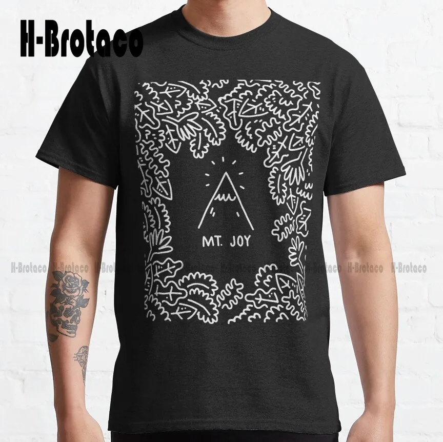 

Joy Mt Joy, Band, Music Classic T-Shirt Black Tshirts Shirts For Men Cotton Outdoor Simple Vintag Casual Tee Shirts Xs-5Xl Retro