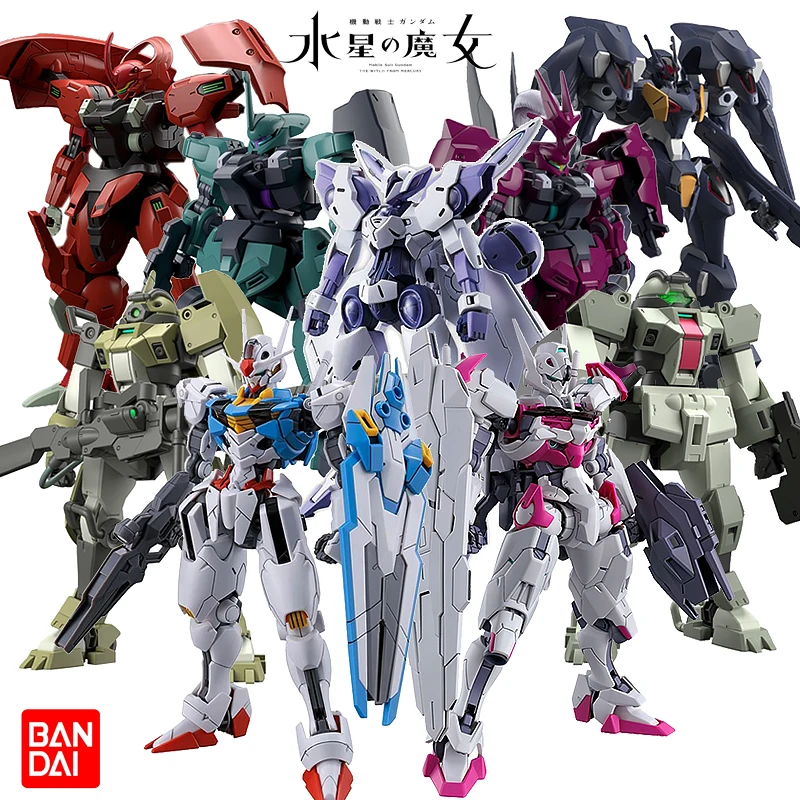 Bandai 1/144 HG Aerial Lfrith Dilanza Beguir-Beu Demi Trainer Mobile Suit Gundam the Witch from Mercury Model Action Figure Toys
