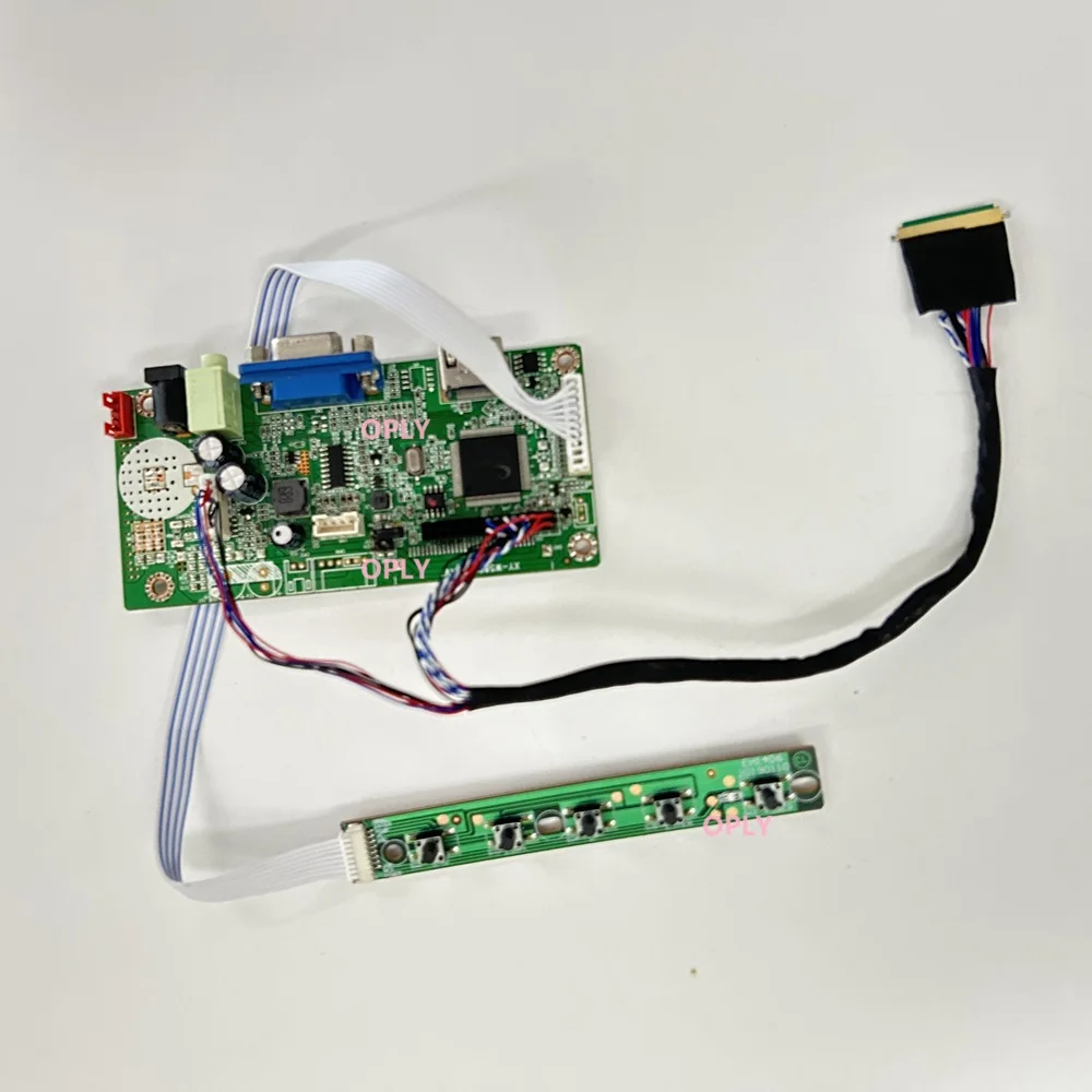 Плата контроллера 58C HDMI-совместимая VGA для HSD160PHW1-B00 HSD160PHW1-A00 1366X768 светодиодная