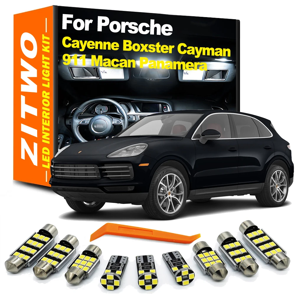 

ZITWO LED Interior Light Kit For Porsche Cayenne Panamera Macan Boxster Cayman 986 987 911 964 993 996 997 Carrera Turbo 4 S 4S