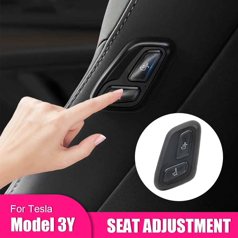 

Seat Adjustment Buttons Wireless Switch Car Interior Accessories Portable Car Seat Remote Control For Tesla Model Y / 3