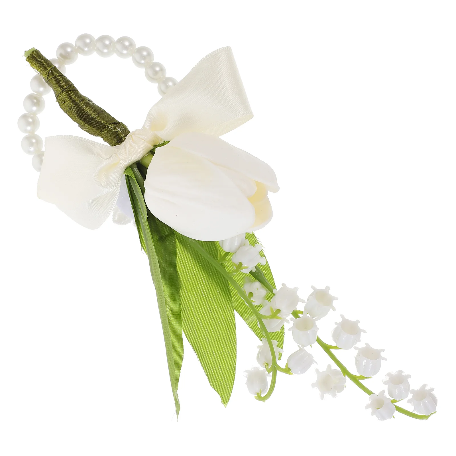 

Wrist Bands Wedding Supplies Bridal Flowers Decorate Corsage Wristlet Silk Cloth Bracelet Bride Hand Bridesmaid
