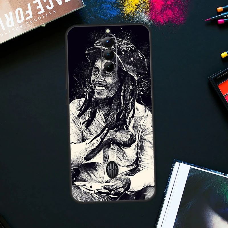 Чехол для смартфона Bob Marley задняя крышка ZTE Nubia Red Magic 9 Pro Plus RedMagic 8 8S 6 7 6S 7S