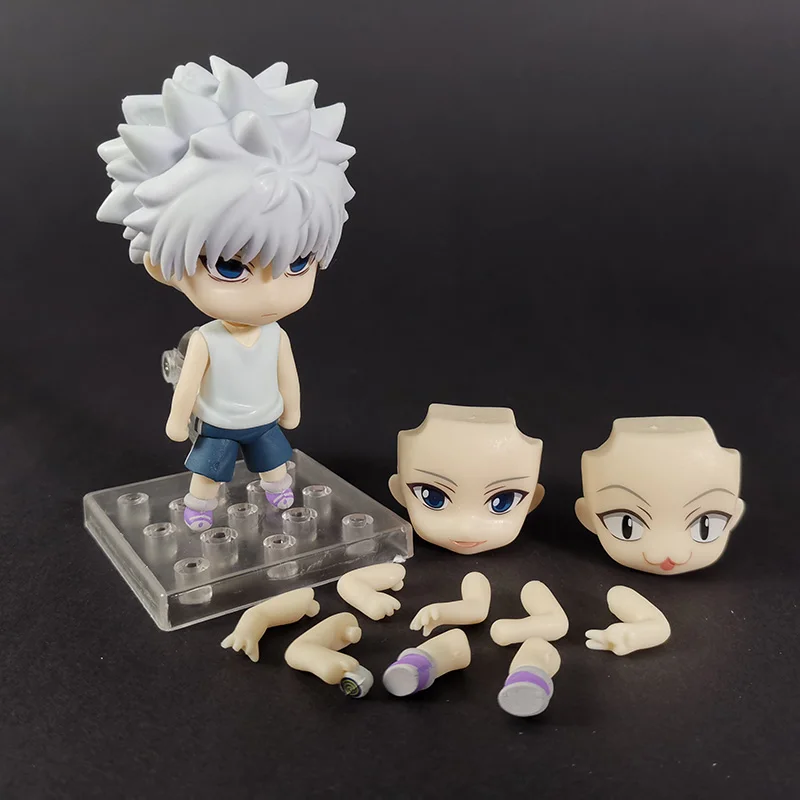 Hunter X Gon Freecss 1183 Killua Zoldyck 1184 Kurapika 1185 Q Version экшн-фигурка Коллекционная модель