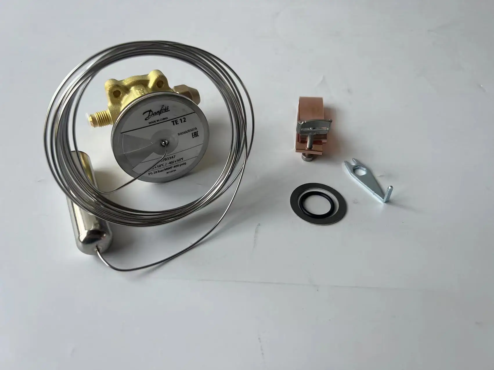 Фото Оригинальный заводской новый терморасширительный клапан Danfoss TES12 067B3347 №4