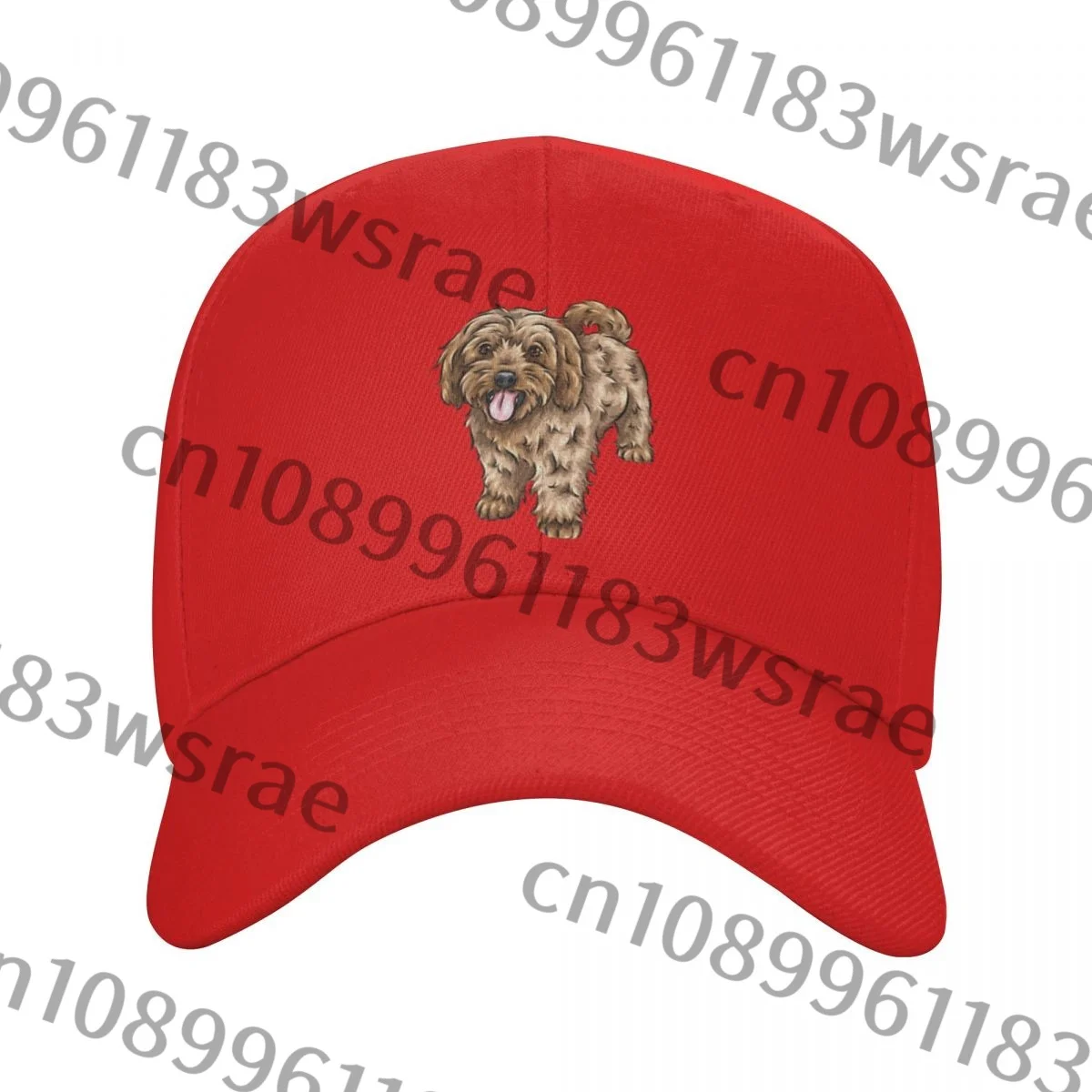 Cute Cavapoo Dog Art A Кепка с якорем