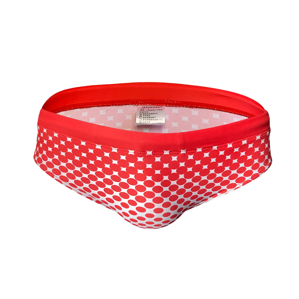 Summer Mens Beach Swimming Trunks Sexy Low Waist Dot Bikini Briefs Fashion Male Polyester Quick Dry Swimsuit Sport Surf Swimwear | Спорт и