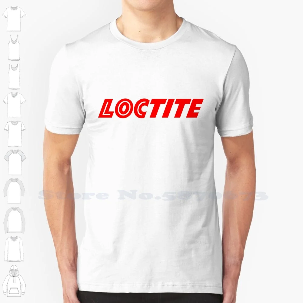 

Высококачественные футболки Loctite, модная футболка, новинка, футболка из 100% хлопка