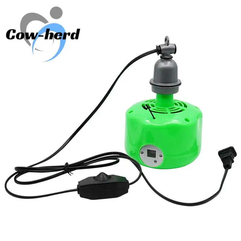 

Pet Heating Lamp Animal Warm Light Chicken Thermostatic Temperature Controller Heater Reptile Box Heating Lamp 220V