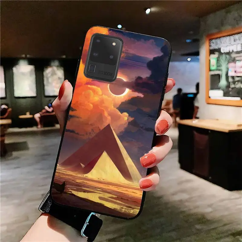 Pyramid Phone Case for Redmi 8 9 9A for Samsung J5 J6 Note9 for Huawei NOVA3E Mate20lite cover