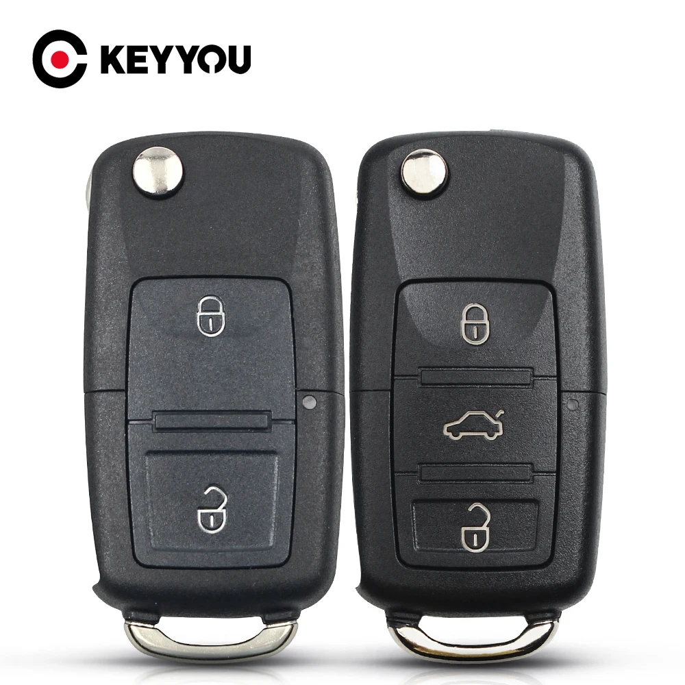 Запасной чехол для ключей KEYYOU раскладной пульт дистанционного управления с 3