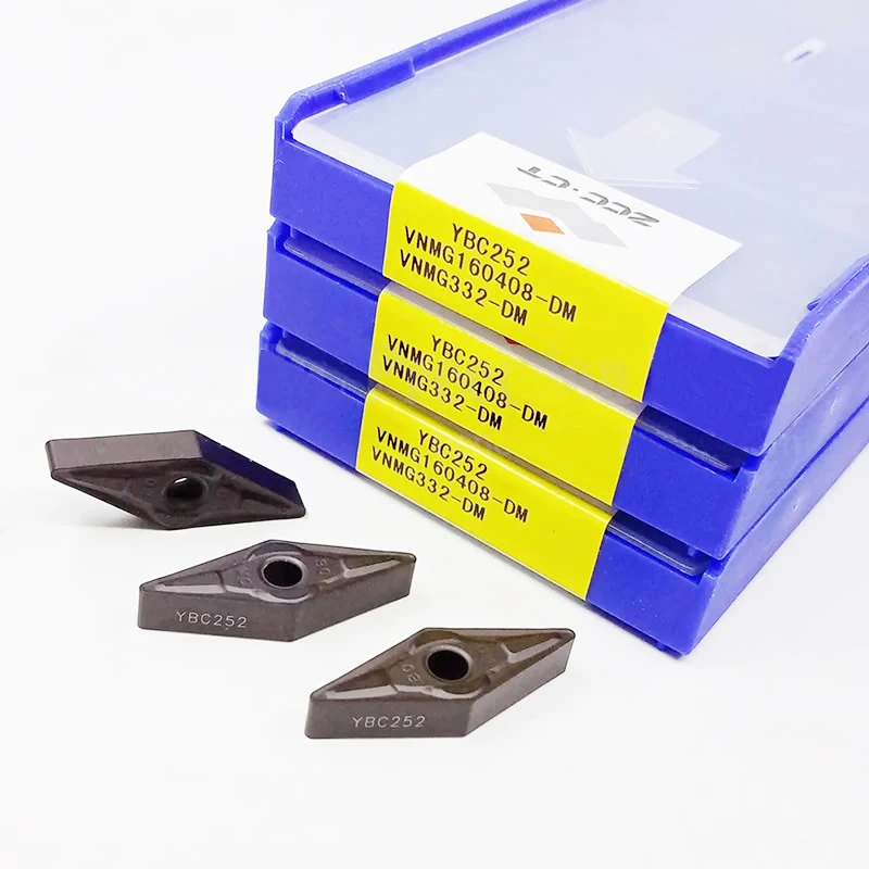 ZCCCT 100% оригинальный VNMG VNMG160408 VNMG160412 DM YBC251 YBC252 режущие инструменты Токарный станок