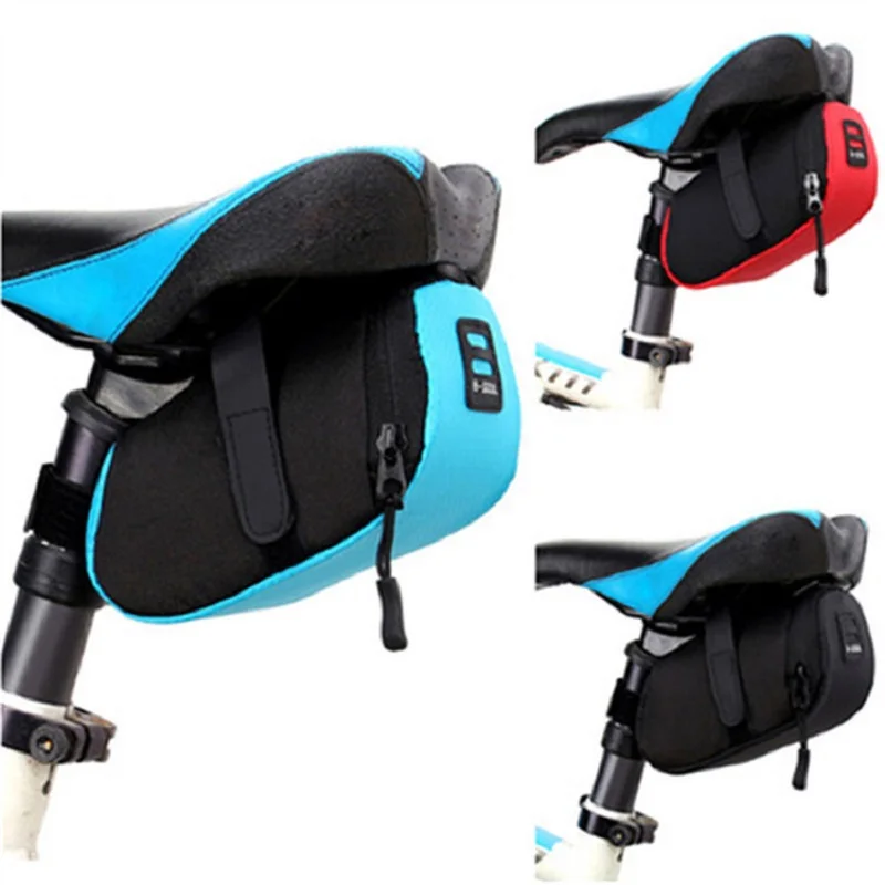 

Saddle Bicycle Pouch Accessories Waterproof Bag Tail Bag Seat Bike Rear Cycling Bag Nylon Bicicleta Storage Saddle Bolsa