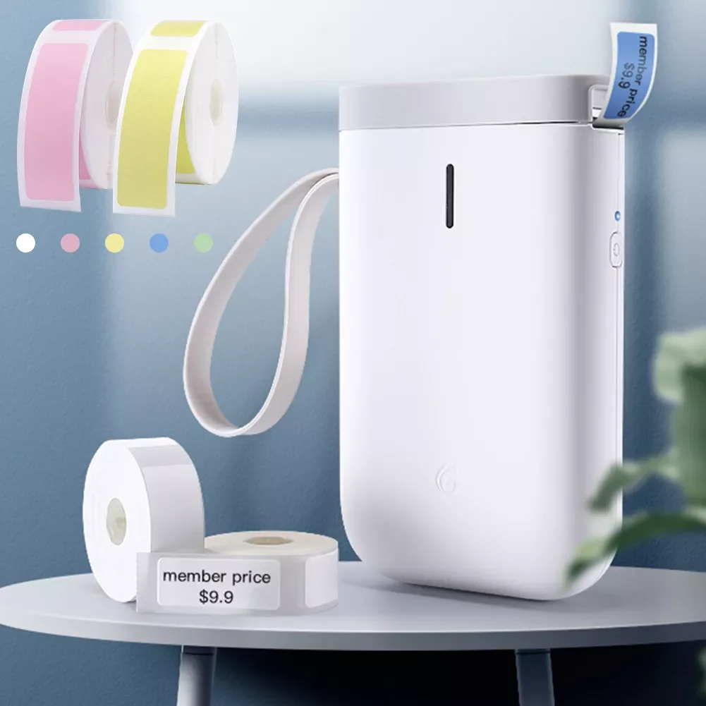 

D11 Wireless label printer Portable Pocket Label Printer Bluetooth-compatible Thermal Label Printer Printing Tape Kits Office