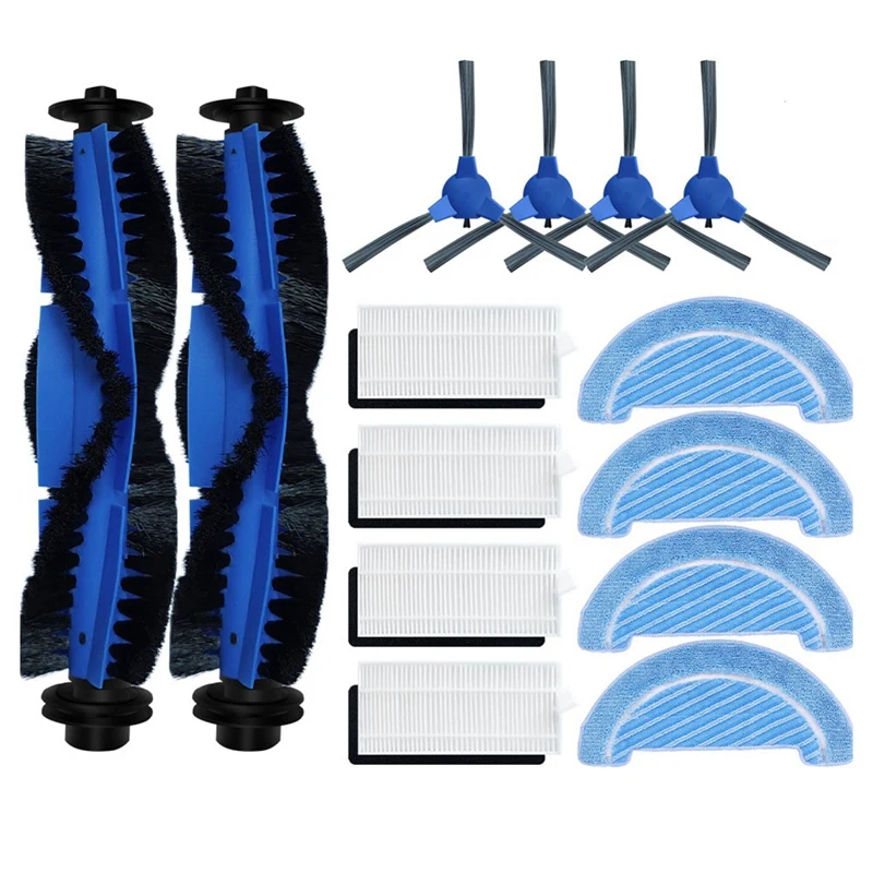 

For Cecotec Conga 1090 1790 Titanium Ultra Robot Vacuum Replacement Spare Parts Accessories Hepa Filter Mop Rag