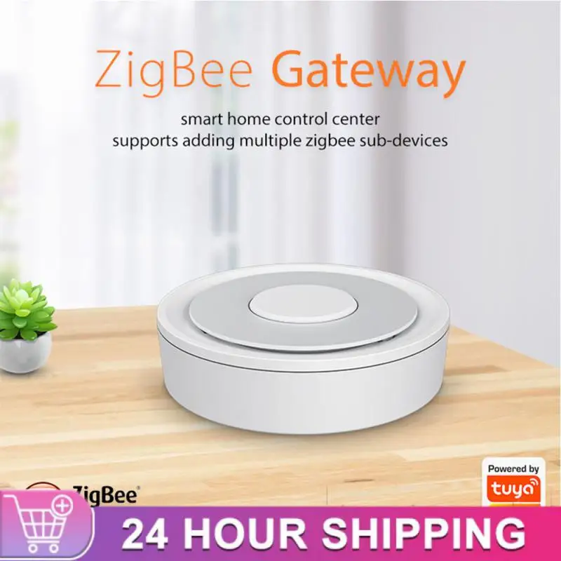

2/3/5PCS Diy Wireless Hub Indoor Smart Home Gateway Remote Control App Control Zigbee Gateway Tuya Work With Alexa Google Home
