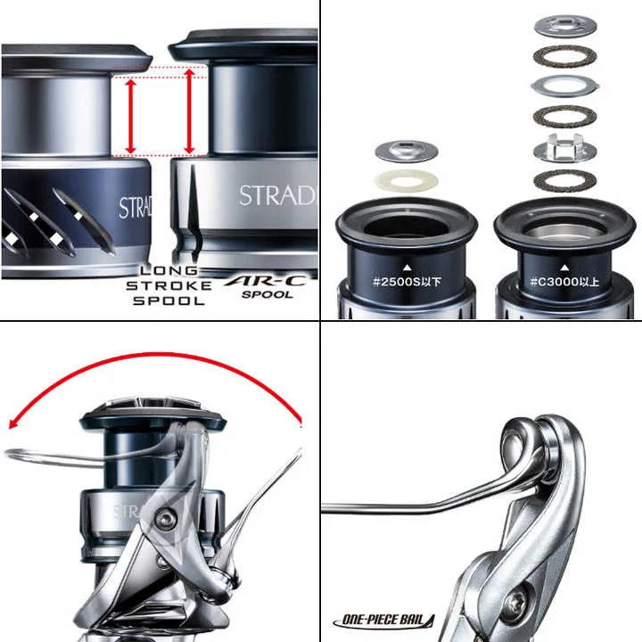 Фото 23 STRADIC FL Reel 1000 2000 C3000 C3000HG C3000XG 3000MHG 4000 4000MHG 4000XG 5000XG 6+1bb Катушки для морской рыбалки №3
