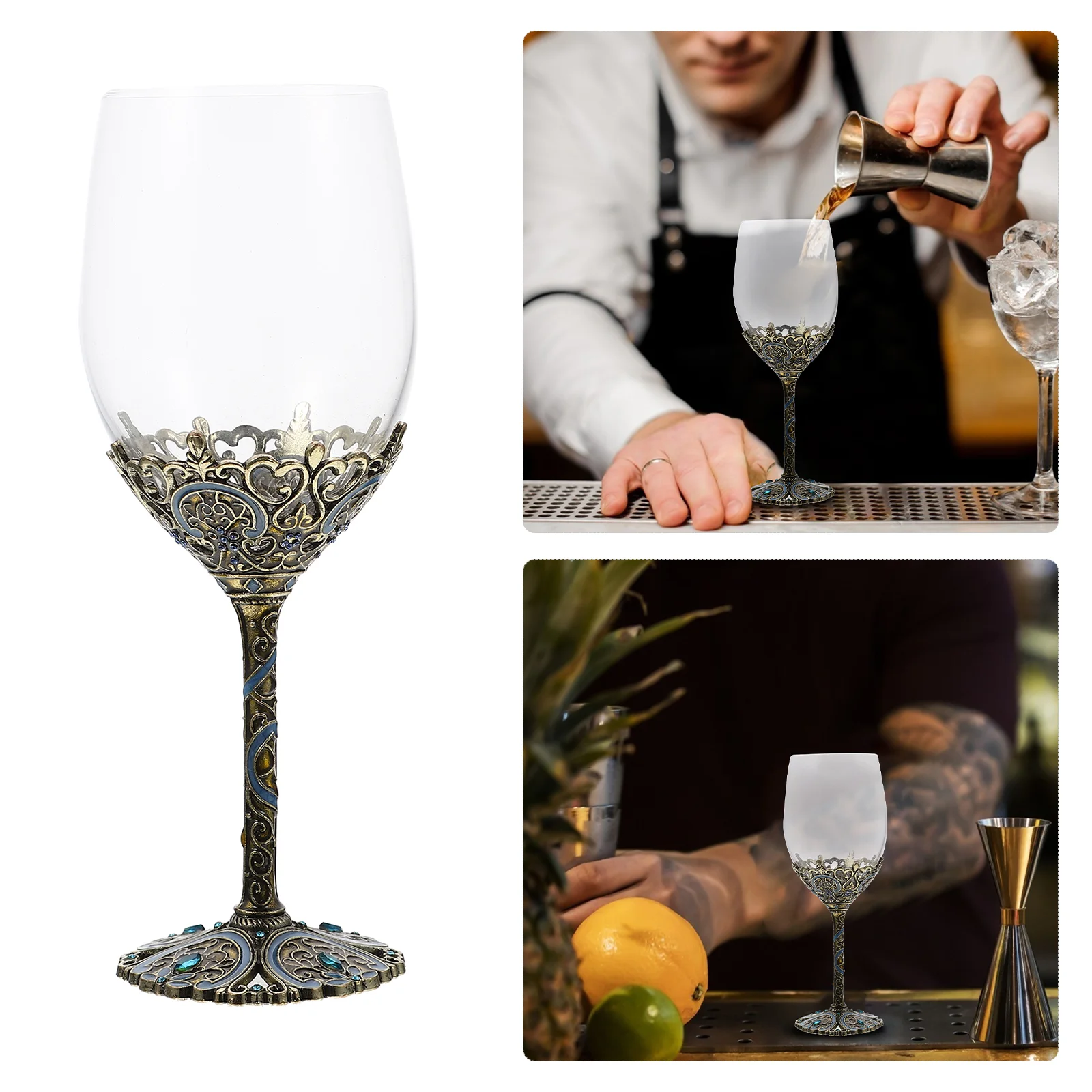 

Glass Goblet Dessert Glasses Glasses Cup Vintage Glasses Goblets