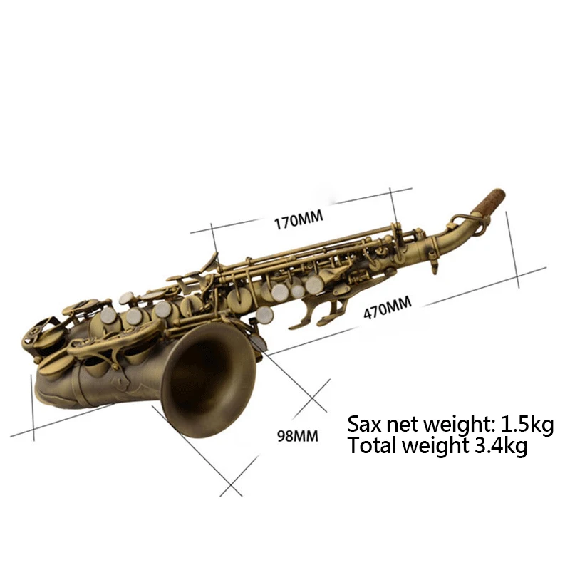 

Play exam students Qinggu Bb soprano saxophone SAX