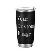 custom thermos mug cup stainless steel sippy cup double wall vacuum insulation car sport water cup bottle portable drinkware