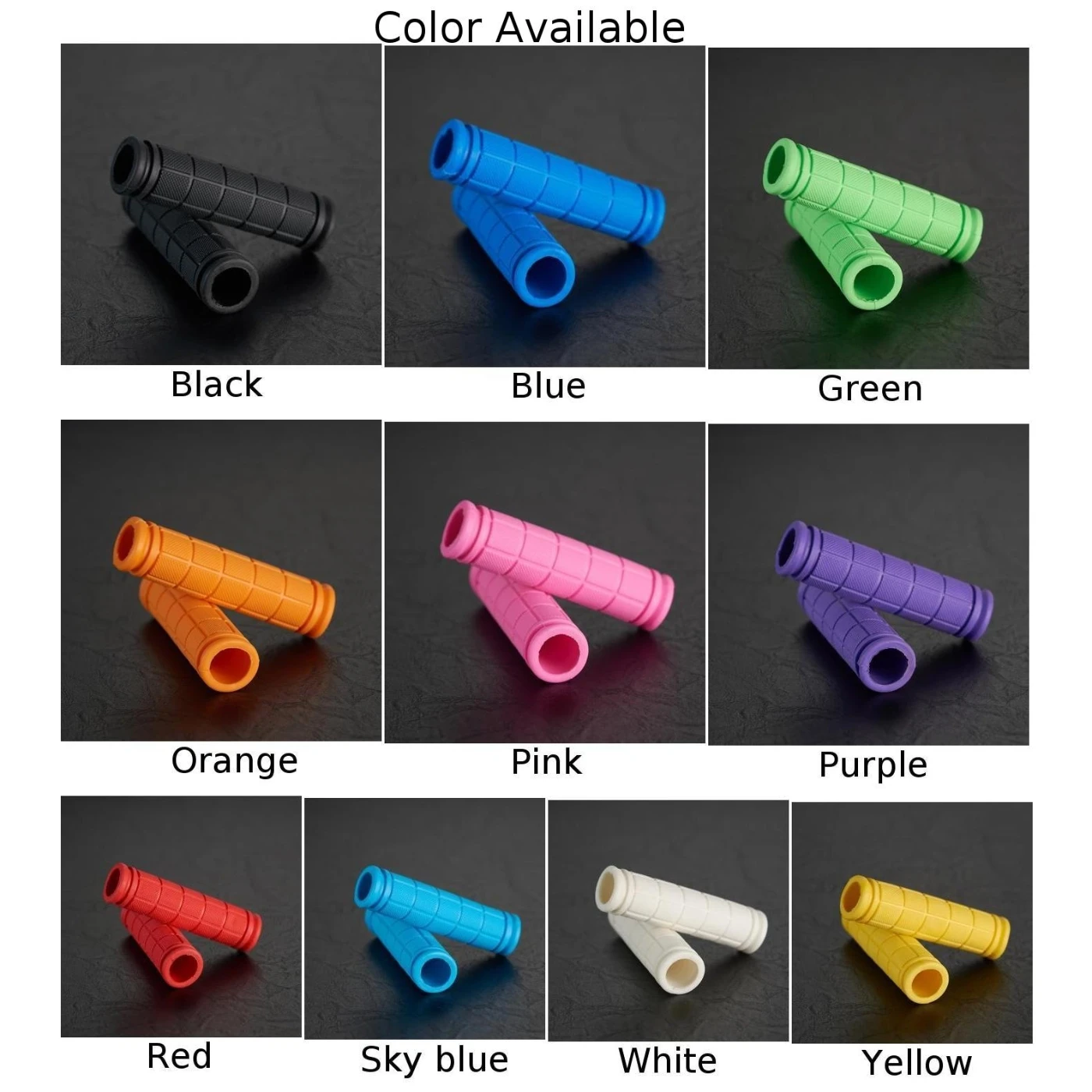 

Bicycle Rubber Handlebar Grips Tricycle Scooter Kids Bike Bar Grip Protect Cover Handlebar Grips, Tape & Pads