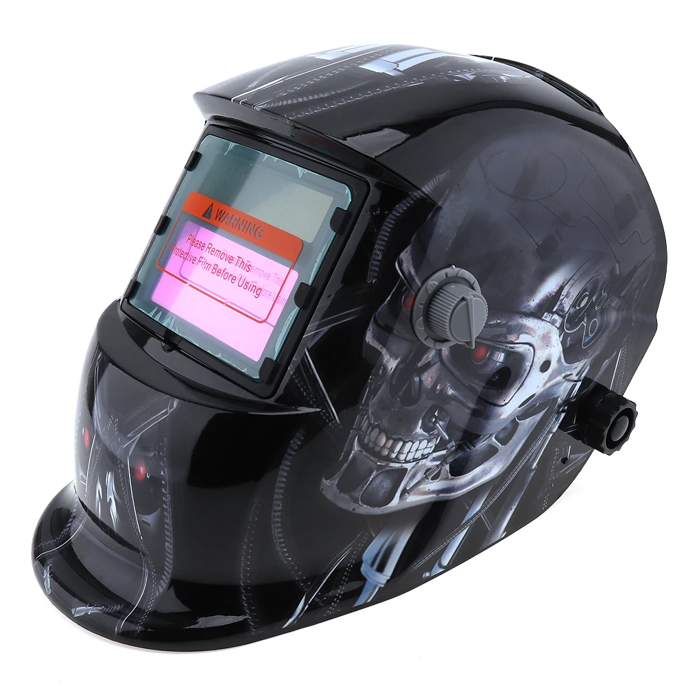 

Welding Tools Stepless Adjust Solar Auto Darkening TIG MIG Grinding Welding Helmets / Face Mask / Electric Welding Mask