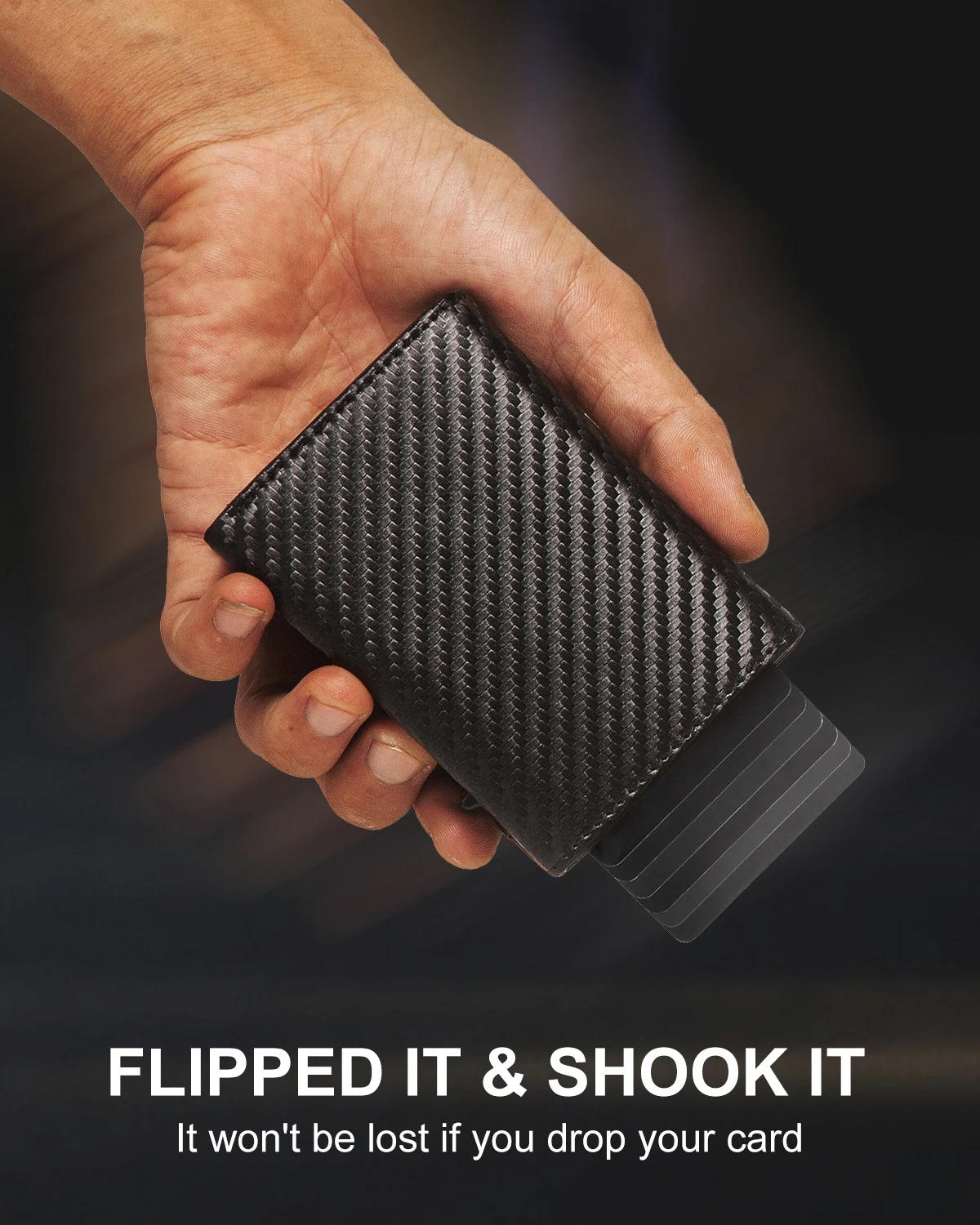 Мужской бумажник с отделением для монет и банкнот