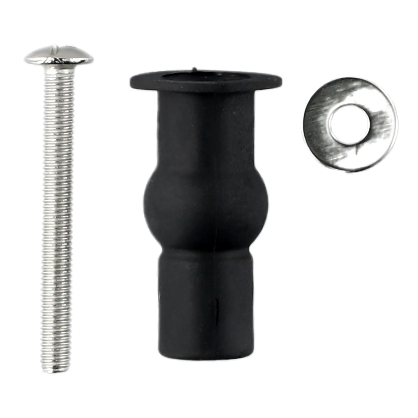 

Hot Sale Toilet Seat Screw Hinges Rubber Bung Bathroom Supplies Expanding Rubber Top Nuts Non-rust Washer Nuts Fixings