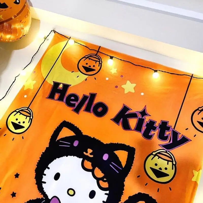 Sanrio Kuromi декоративный фон ткань аниме милый Хэллоуин сделать фото украшение настенный детский настенный подвес для спальни (art.: 3920d320c8b47) - 3920d320c8b47