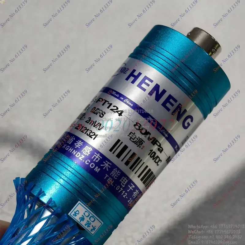 Фото Датчик давления расплава HENENG PT124-80MPA-M14-TC высокотемпературный с кабелем 2 м (2 мВ/В) №5