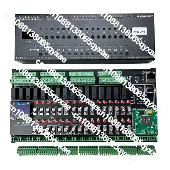 Kincony Kc868 A32 Pro ESP32 Ethernet RS485 Релейный модуль 4G 32-канальное реле 2-канальный диммер