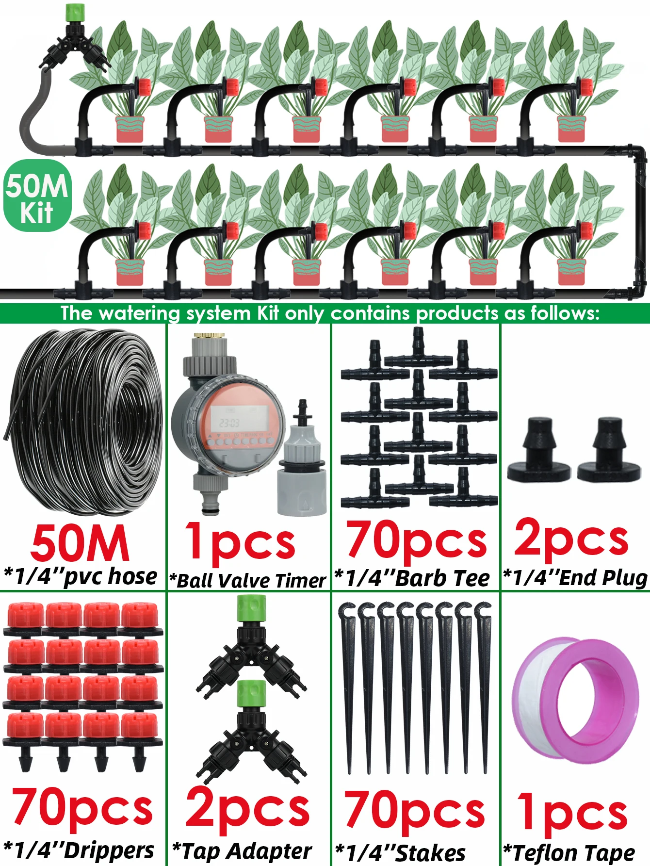 SPRYCLE Система автоматического полива 5M-50M