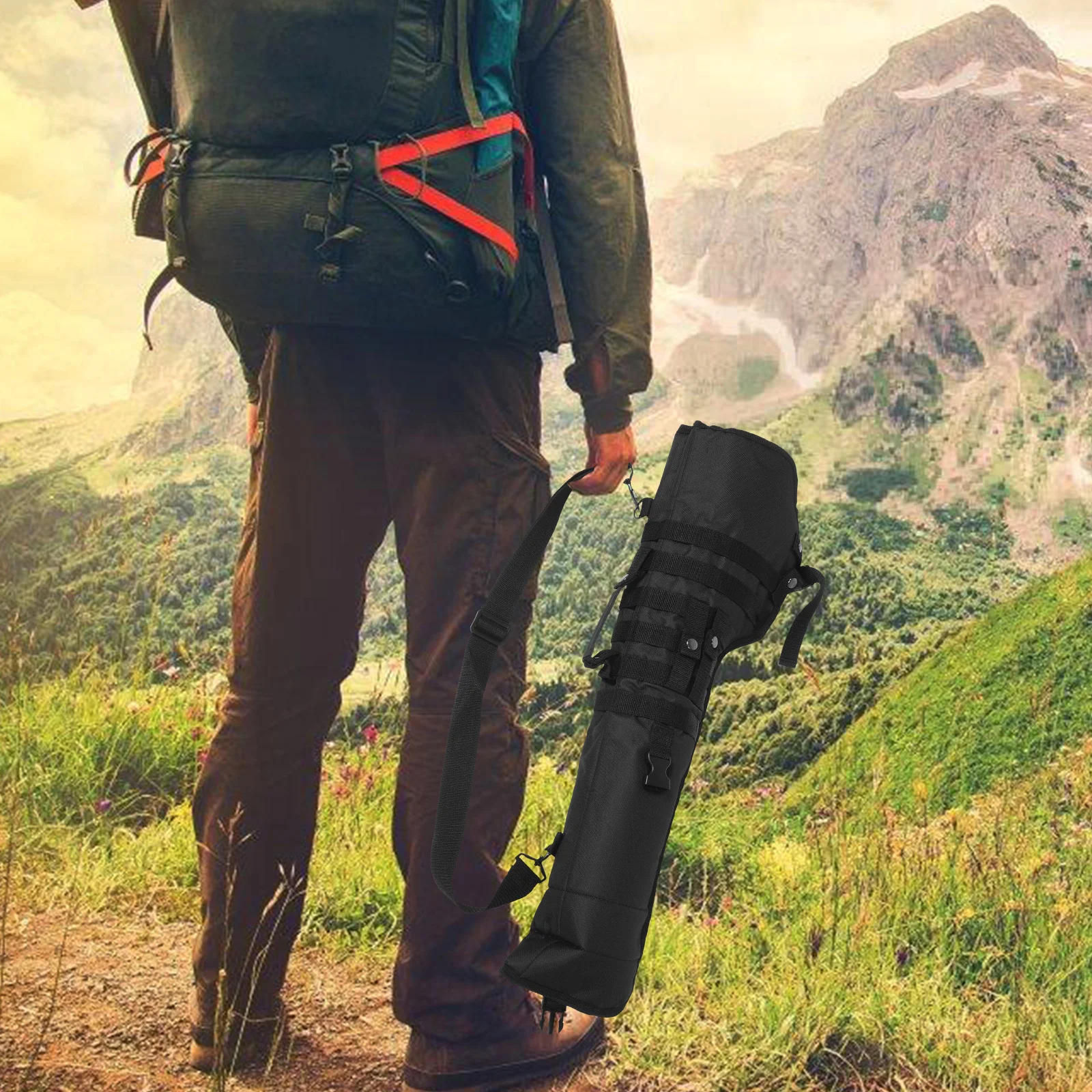 Сумка для хранения камуфляжный рюкзак легкий чехол женщин квадроцикла черный 600d