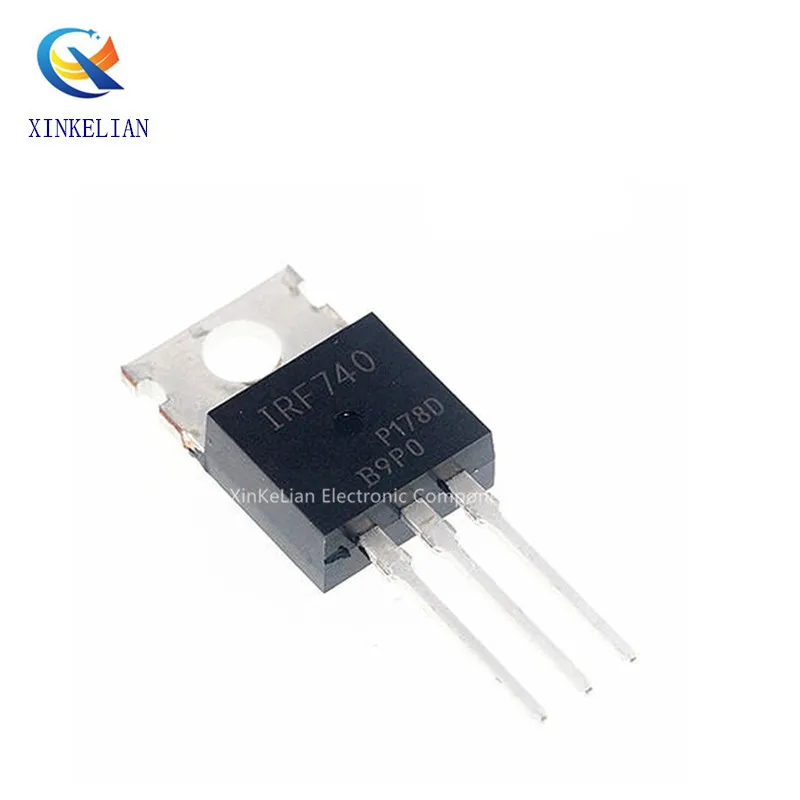 10 шт./партия, транзистор для триодов IRF740 IRF740PBF MOSFET N-Chan 400 в 10 А TO-220