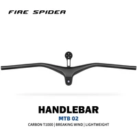 integrated mtb handlebar t1000 carbon bicycle handlebar 740mm 17%c2%b0 black matte flat bar stem top with spacer and mount holder
