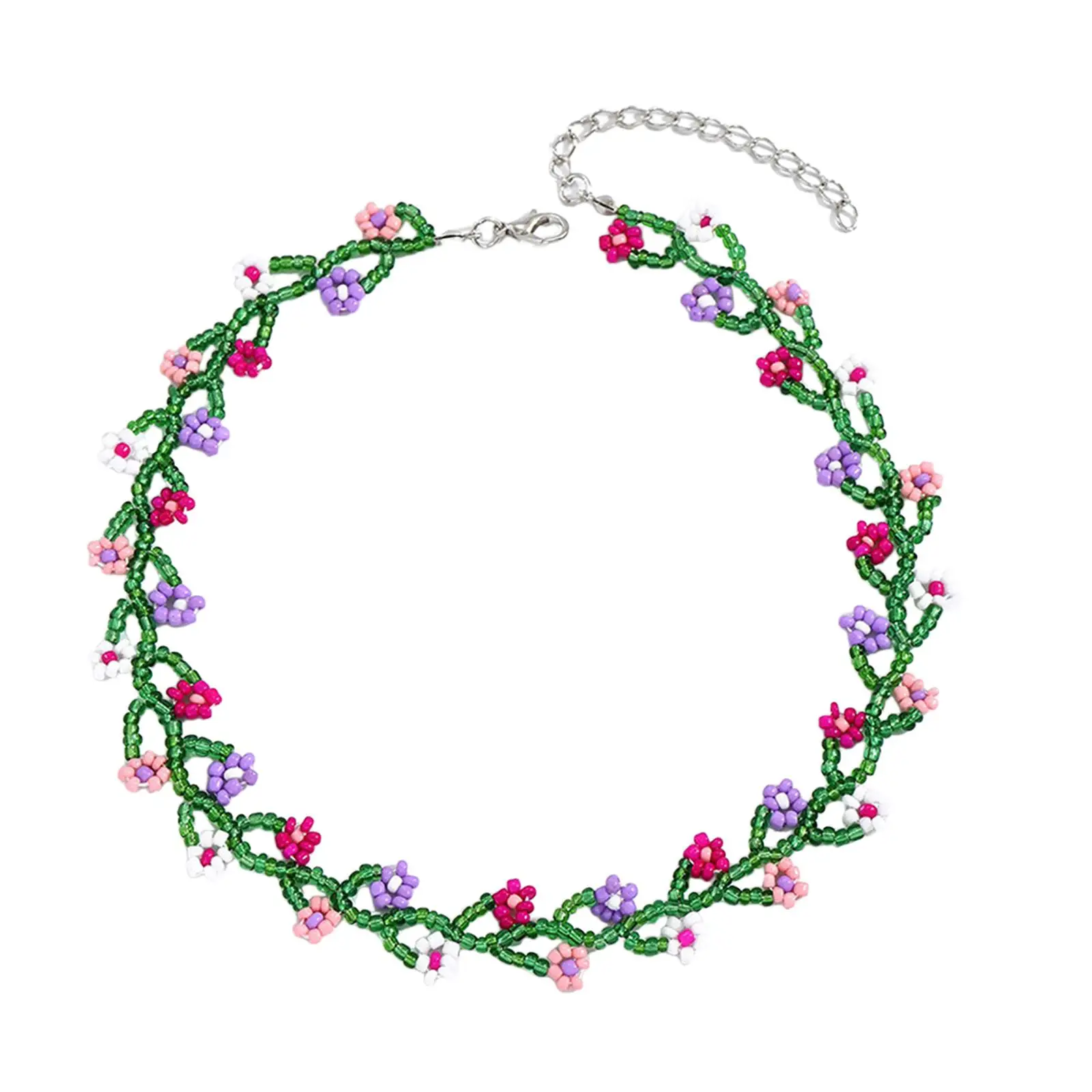 Женское Ожерелье-чокер с уникальными бусинами для девочек-подростков