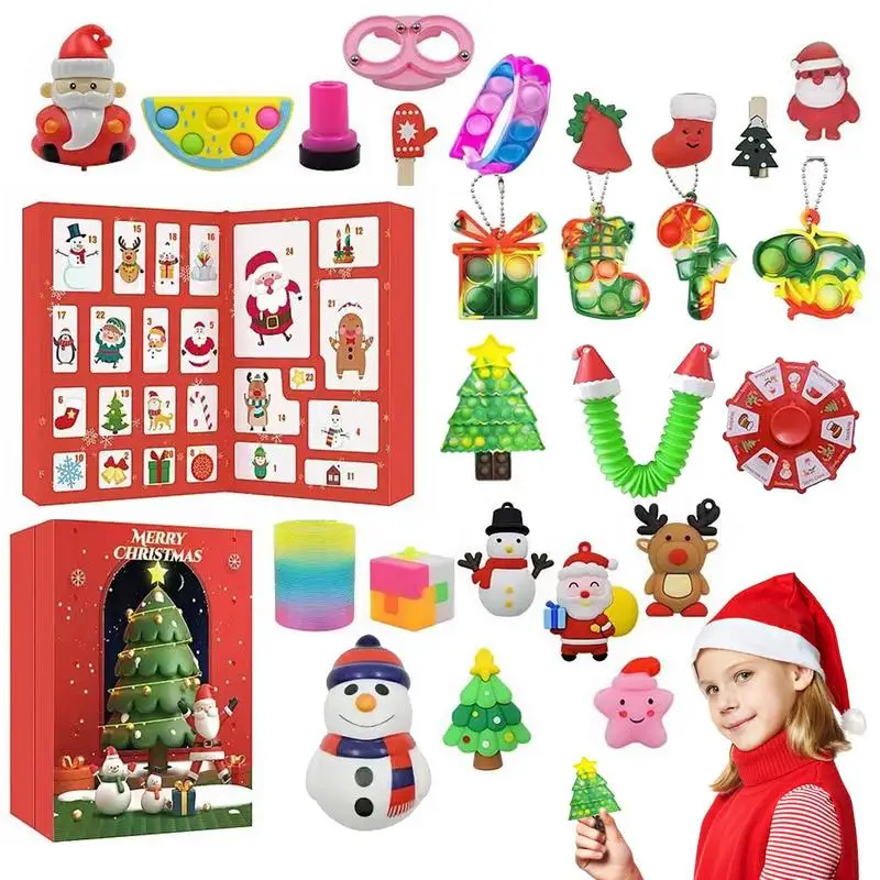 

Календарь на новый год, 24 дня, рождественские календари с обратным отсчётом, чулки, подарки для мальчиков и девочек, малышей