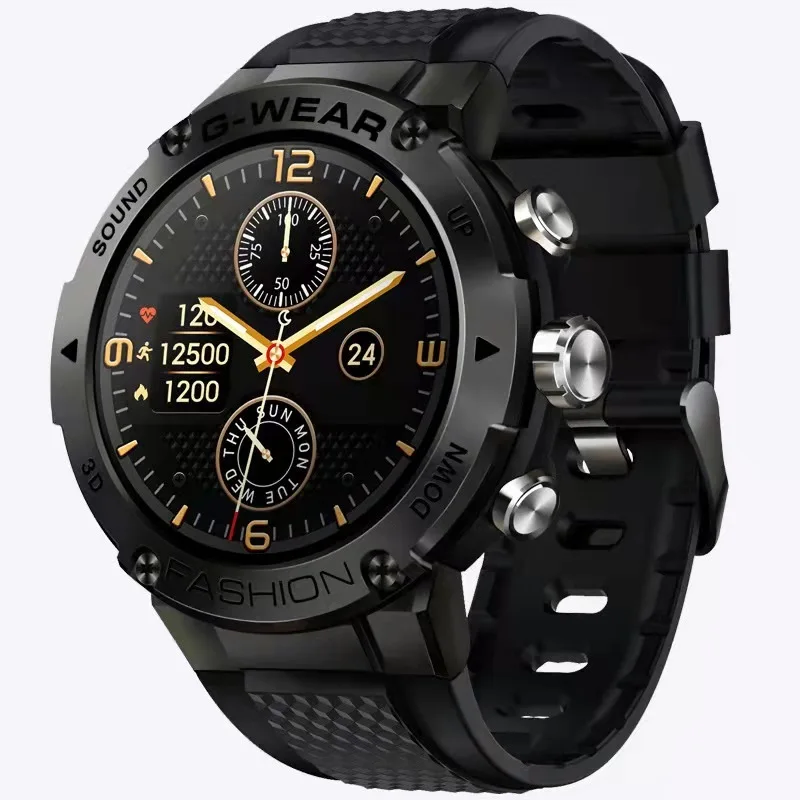 

smart watch men 2021 call bluetooth custom watch faces 3 buttons side super long wait sport smartwatch for android ios