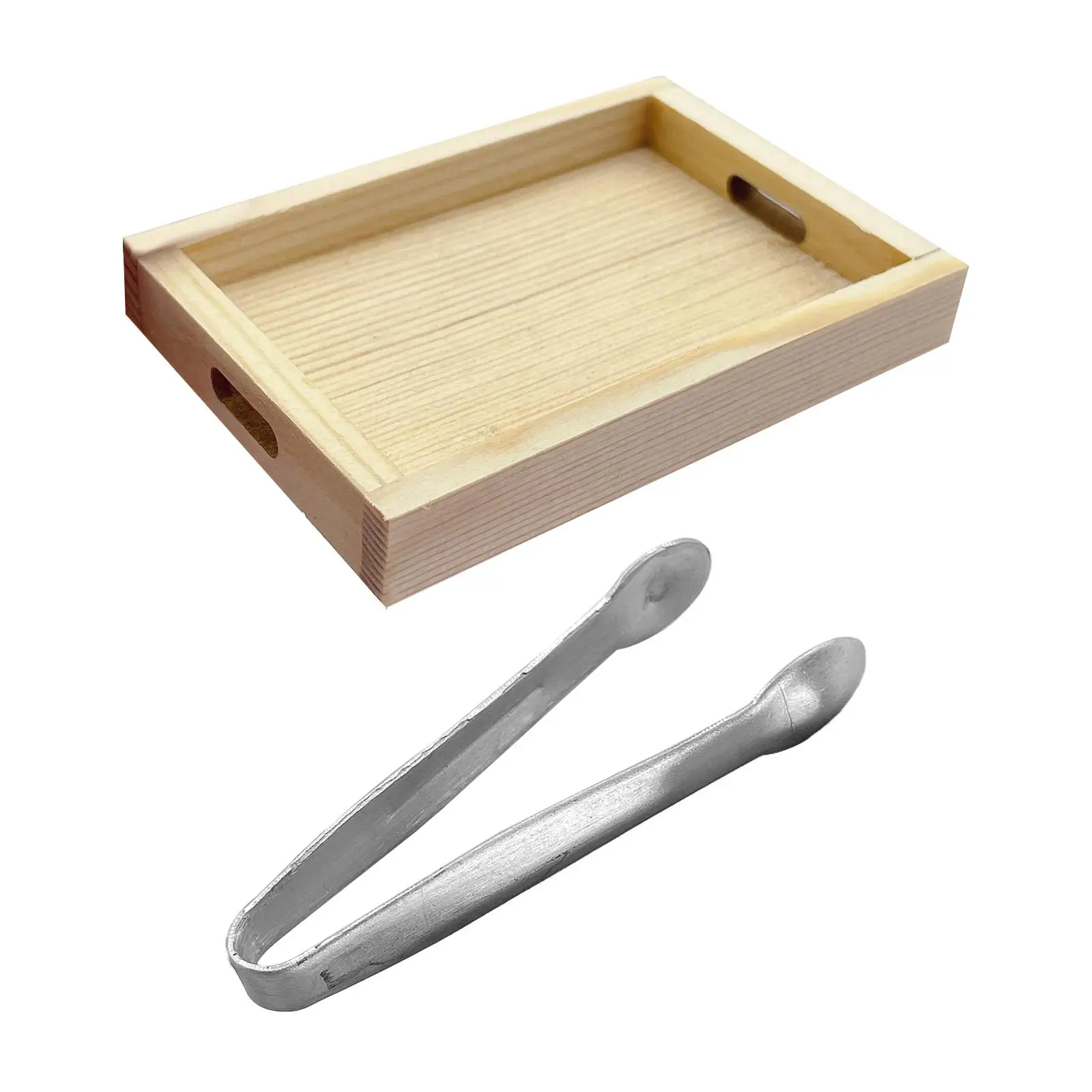 

Miniature Wooden Ornaments Simulation Kitchen Scene Set for Window Display